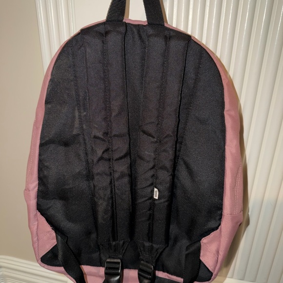 Vans Pink and White Checkered Backpack - Picture 2 of 4